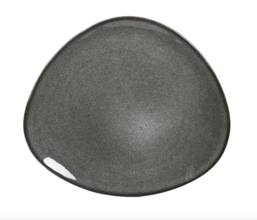 Ash Black Dinner Plates