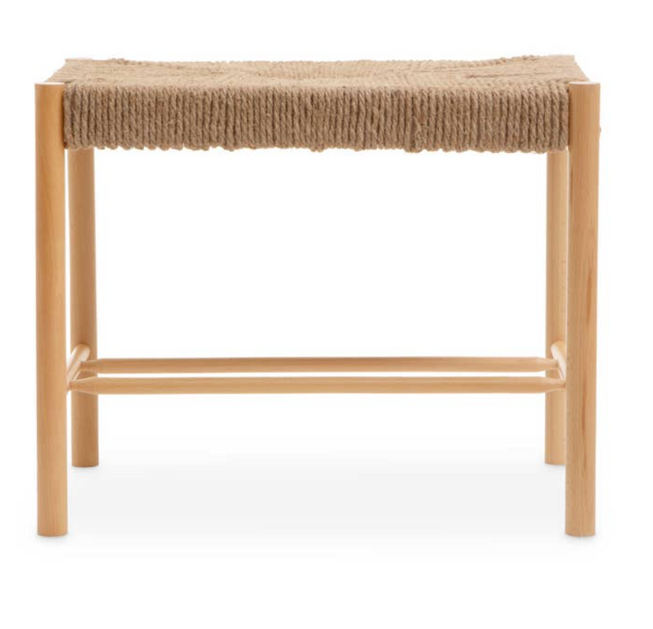 Bandar Natural Rope Weave Small Bench
