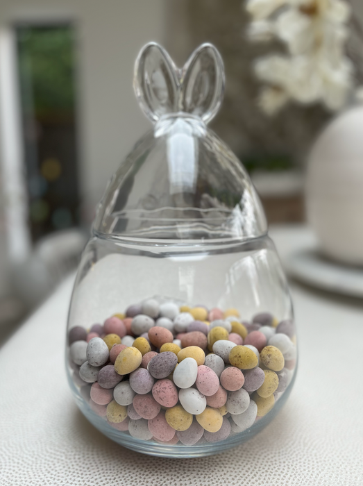 Bunny Glass Jar