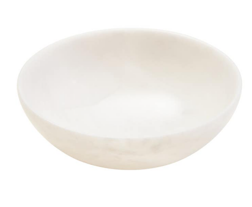 Marmore White Marble Bowl