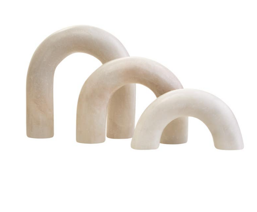 Nason White Marble Arch Decor Sculpture