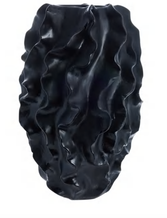Sannia Black Vase