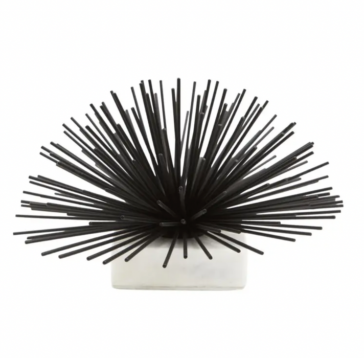 Black And White Starburst Paper Weight