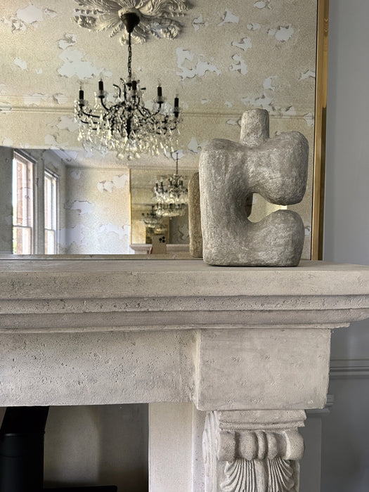 Grey Sculptural Vase