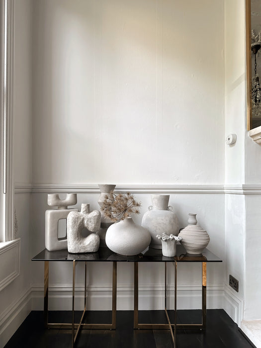 Grey Sculptural Vase