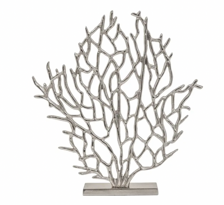 Small Silver Tree Sculpture