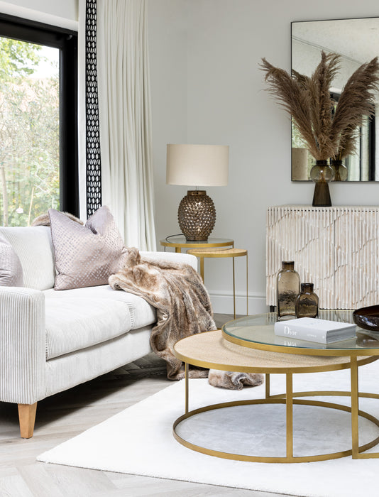 Soft Brown Apothecary Vase