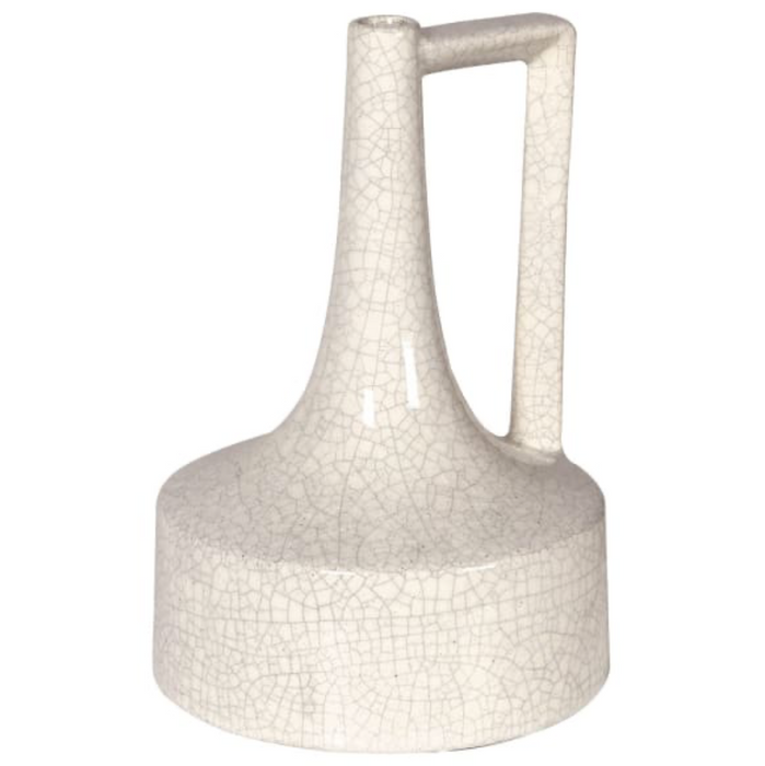 Heavy Bottomed Vase with Handle