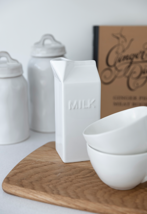 Ceramic Milk Carton