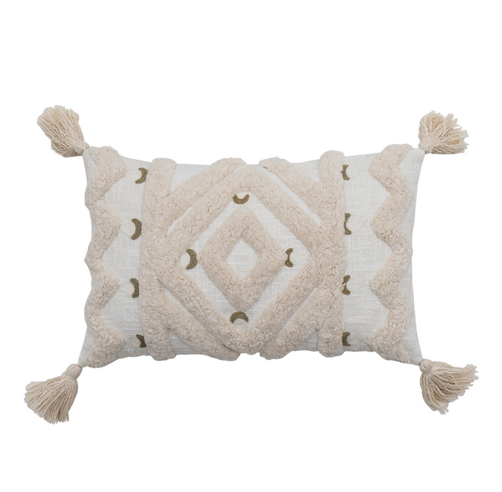 Tasselled Soft Cushion