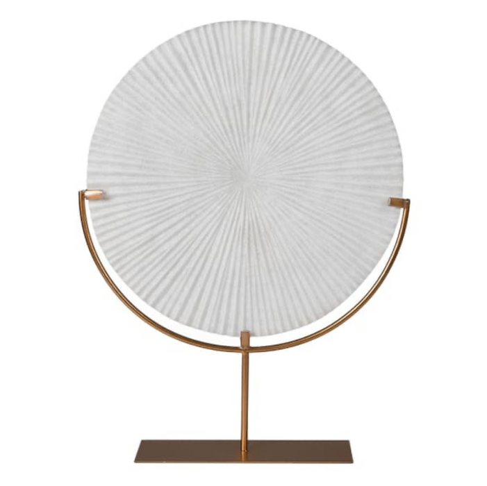 Textured Disc on Stand