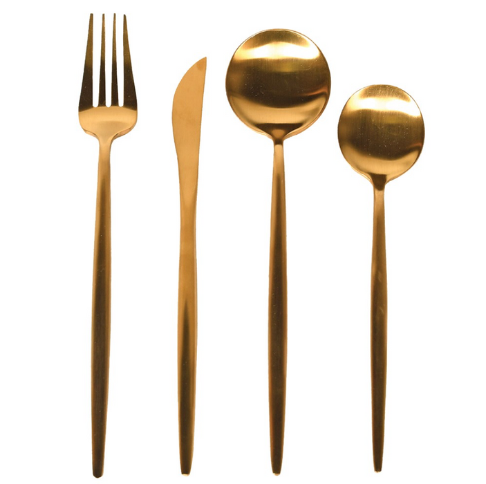 Gold Cutlery