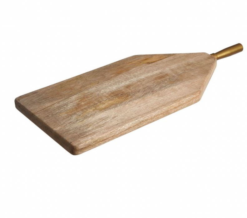 Paddle Board With Gold Finish Handle