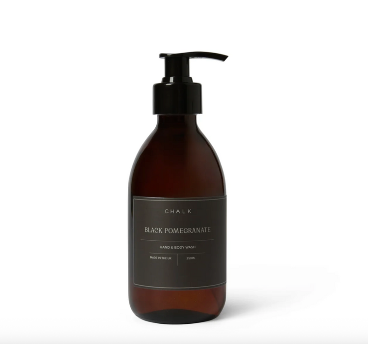 Amber Glass Hand & Body Lotion | Black Pomegranate | 250ml