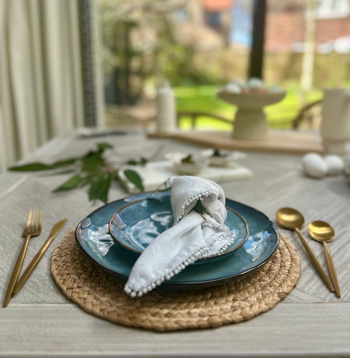 Organic Cornflower Side Plates