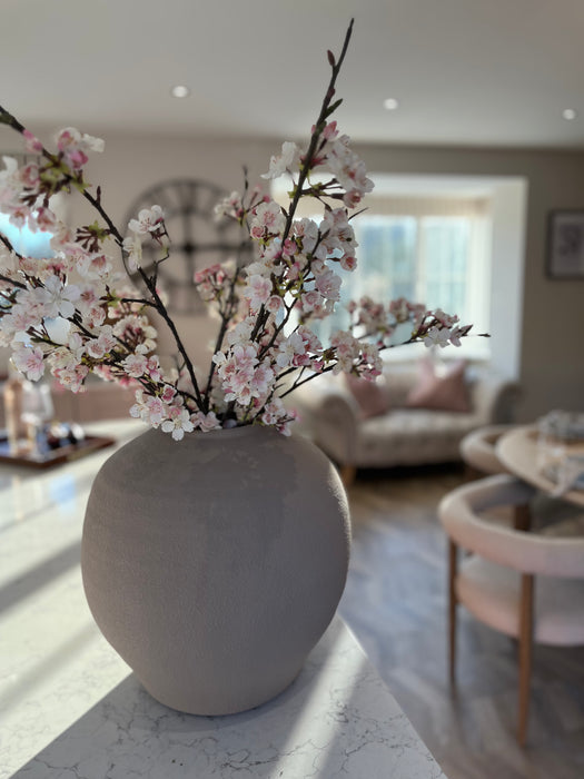 Textured Almond Vase