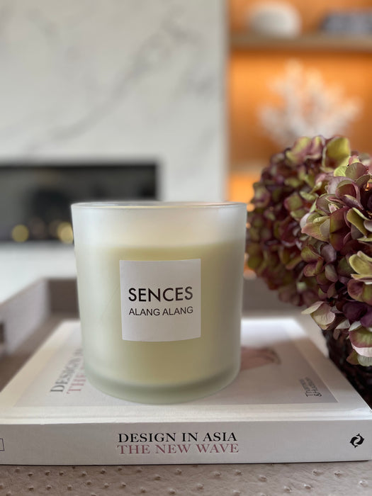 Large White 3 Wick Candle