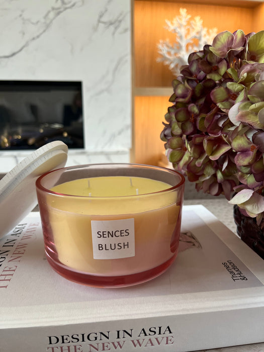 Sences Blush Lidded Candle