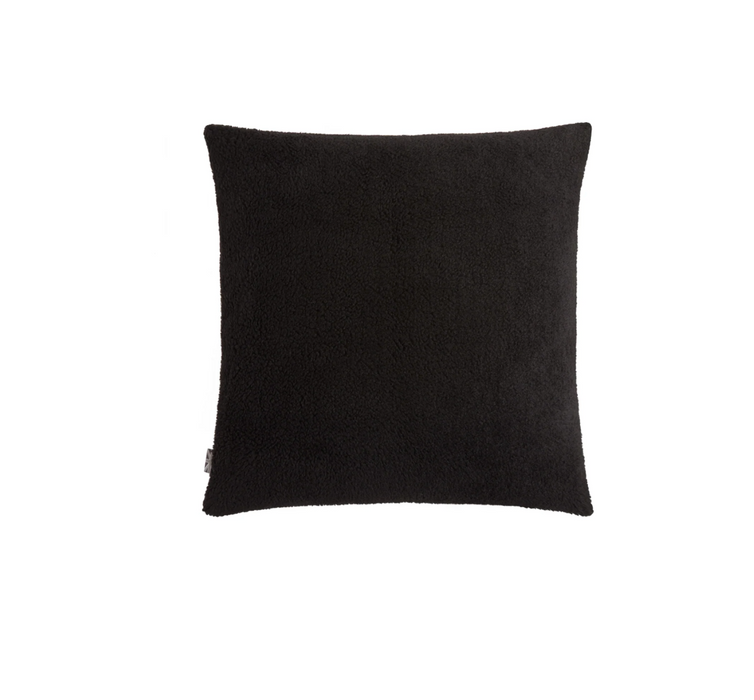 Square Cushion | Sherpa | Black | Cover only