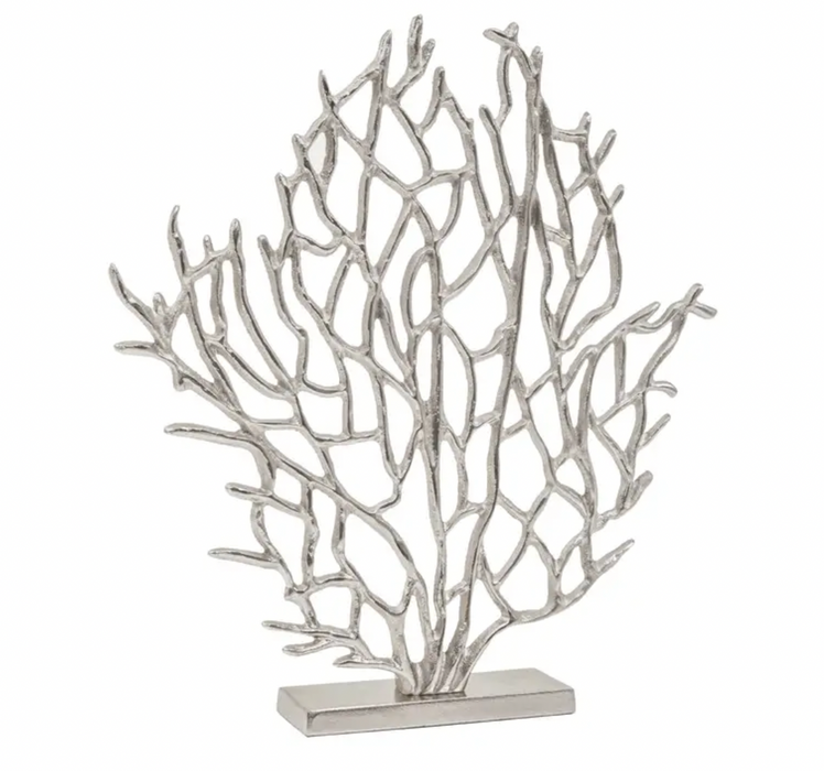 Small Silver Tree Sculpture