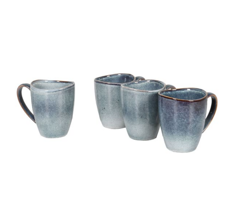 Set of 4 Cornflower Mugs