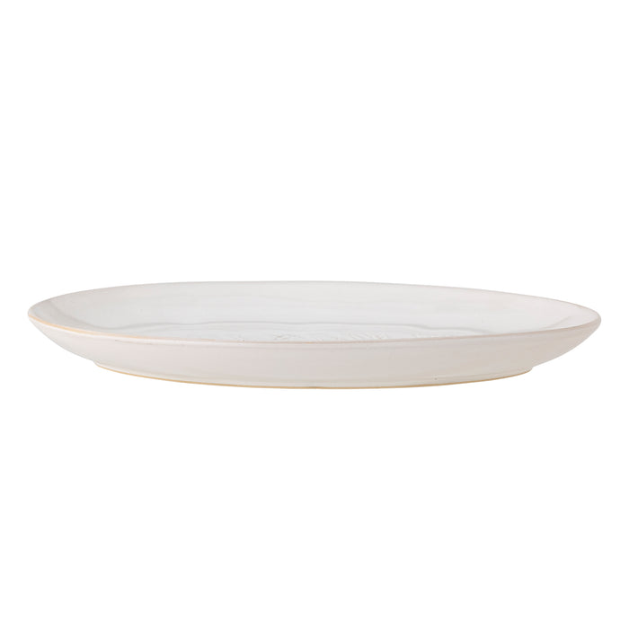 Winter Oval Serving Plate