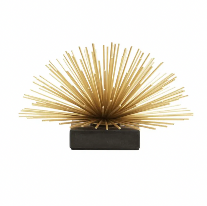 Gold And Black Starburst Paper Weight