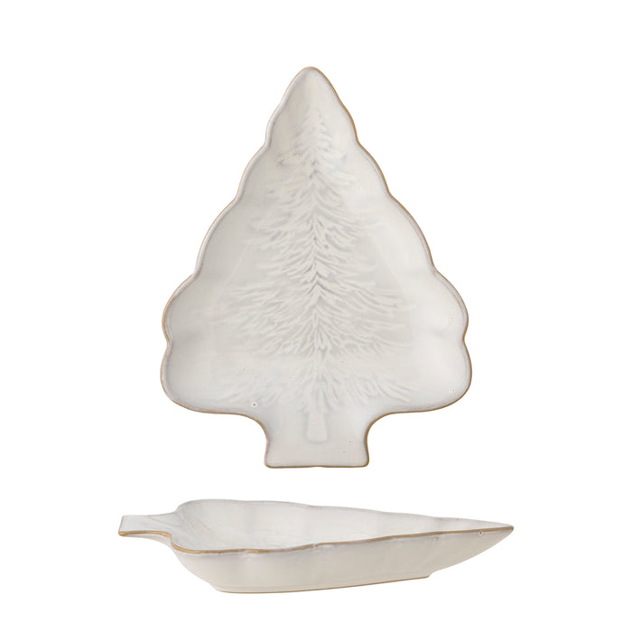 Winter Tree serving plate