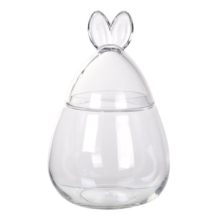 Bunny Glass Jar