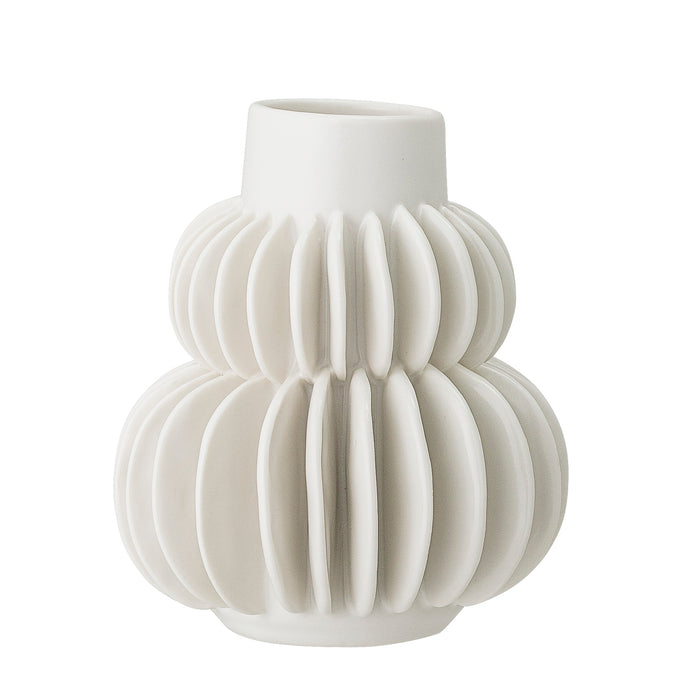 Curved Stoneware Vase
