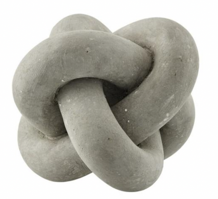 Grey Infinity Knot Decoration