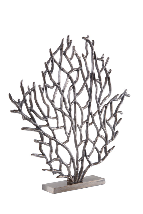 Small Black Tree Sculpture