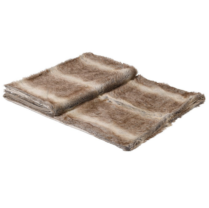 Faux Fur Throw